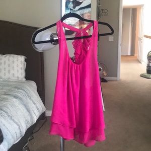 Date Night Top | Naked Zebra | Hot Pink